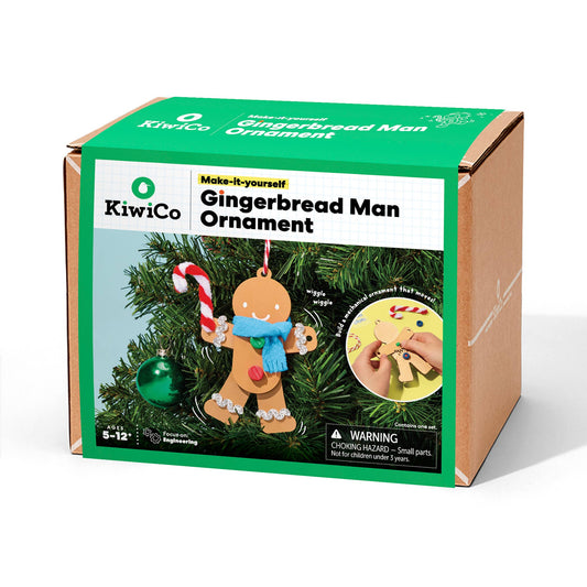 STEM Gingerbread Man Ornament