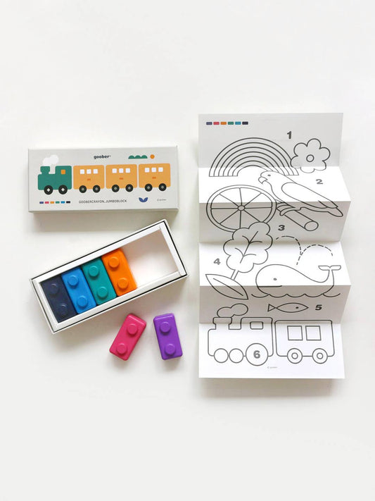 Goober | Jumbo Block Crayons