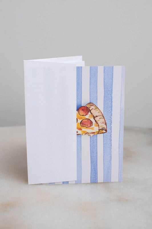 NYC Pizza & Stripes Card
