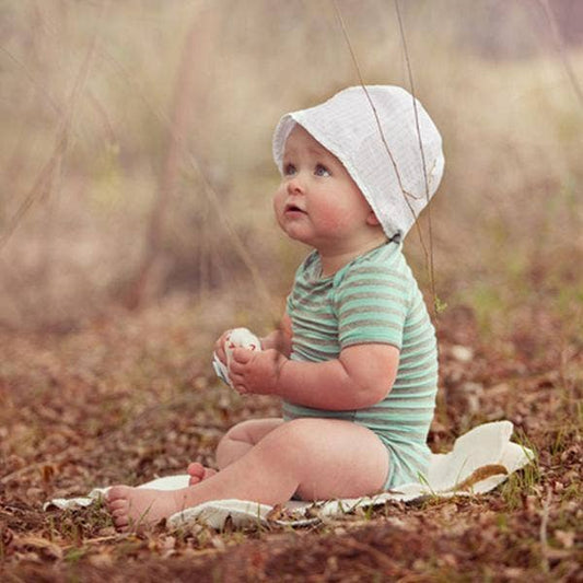 Baseball Baby Rattle Organic Cotton | Handmade Sports Toy for Newborns