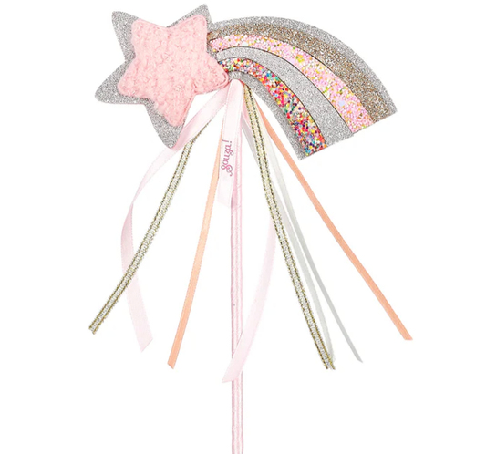 Rainbow wand  - Costume Accessory for Kids - Carnival & Festive Use