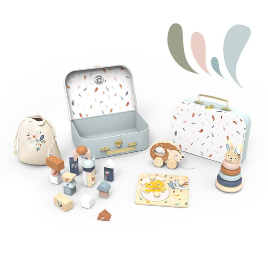 My First Toy Box | Wooden Baby Toy Set