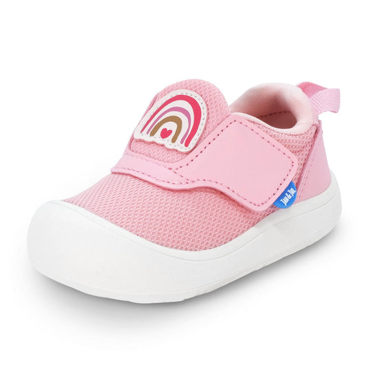 Pink Rainbow Mini-Flyer Toddler Sneaker
