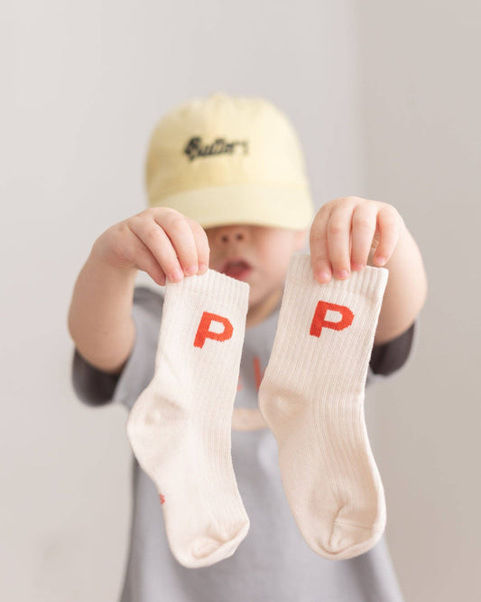 P is for please socks