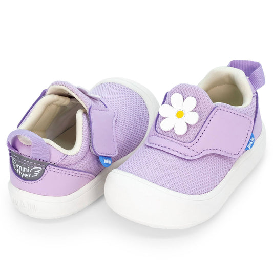 Purple Daisy Mini-Flyer Toddler Sneaker