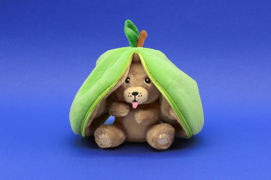 Flipetz Crocket the Dog Plush | Apple Transforming Stuffed Toy