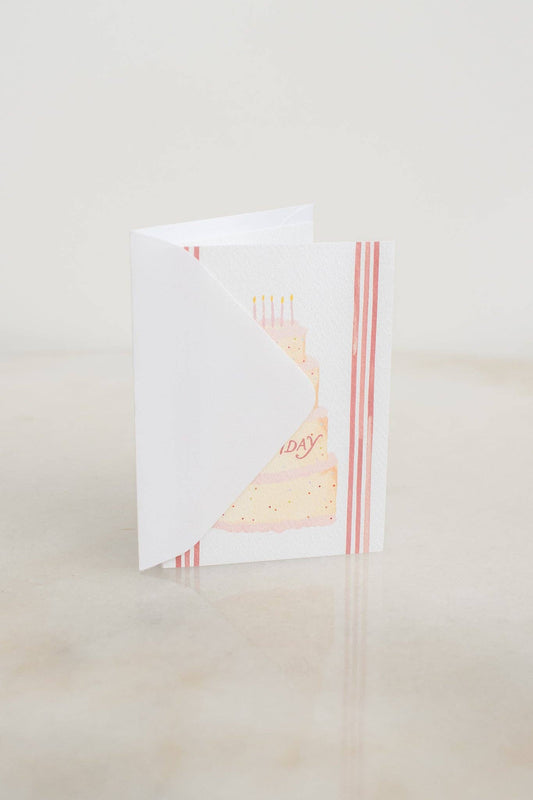 Mini Birthday Cake Card
