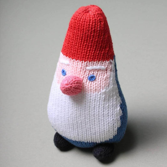 Newborn Rattles | Gnome - Organic Baby Toys