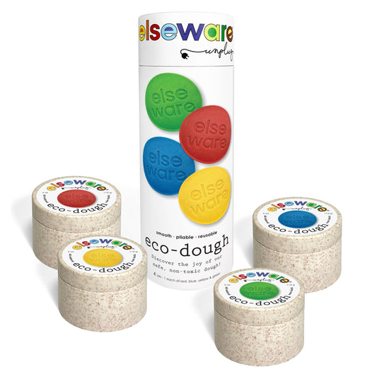 Eco-Dough 4-Pack | Natural Non-Toxic Play Dough