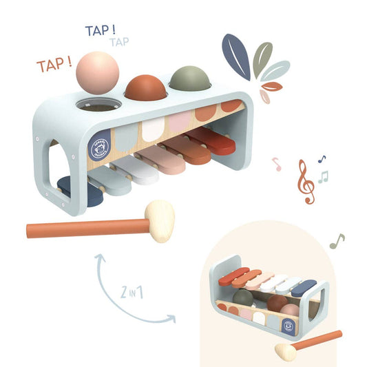 Xylo Bench | 2-in-1 Musical & Hammer Toy