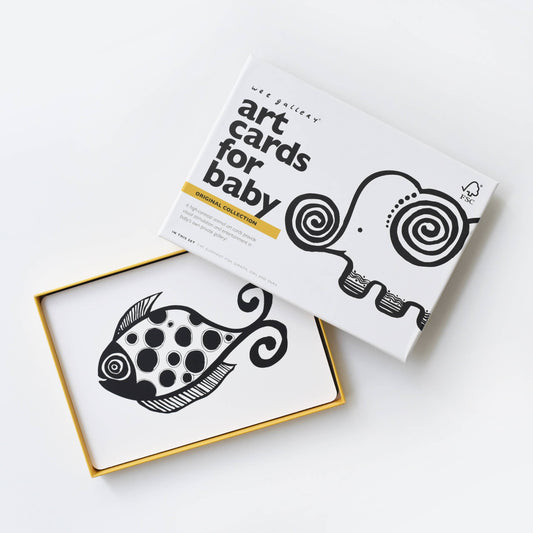 Art Cards for Baby - Original Animals - Infant Flash Cards