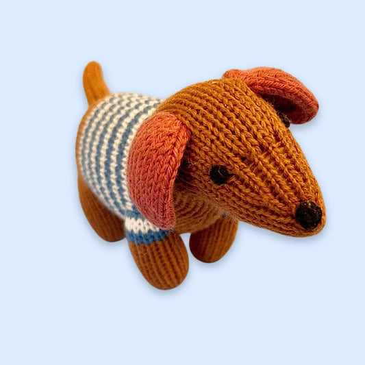 Dog Rattle for Babies (Handmade)