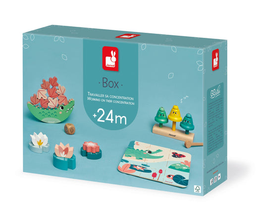 24 MONTH Developmental Toy Box | Wooden Learning Toys for Toddlers