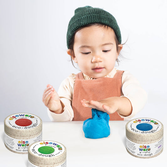 Eco-Dough 4-Pack | Natural Non-Toxic Play Dough