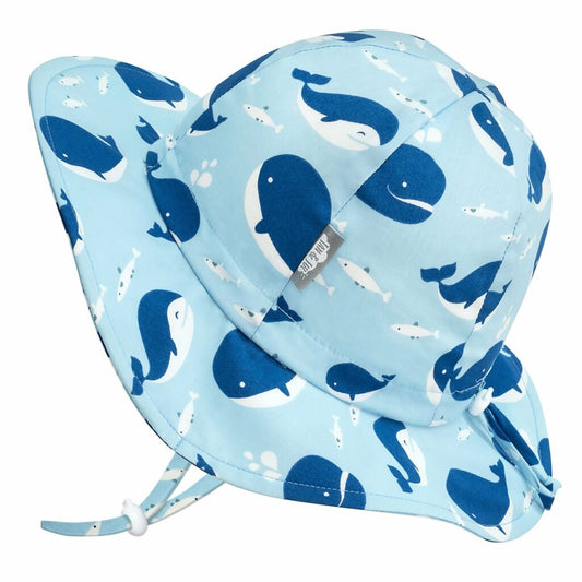 Blue Whale | Cotton Floppy Hat