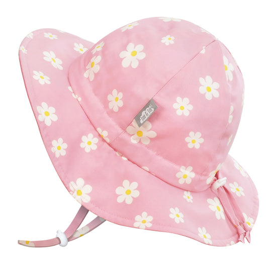 Pink Daisy | Cotton Floppy Hat