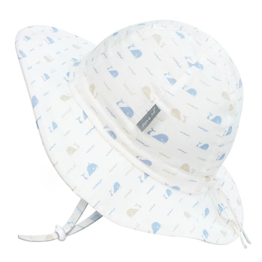 Whale Tales | Cotton Floppy Hat