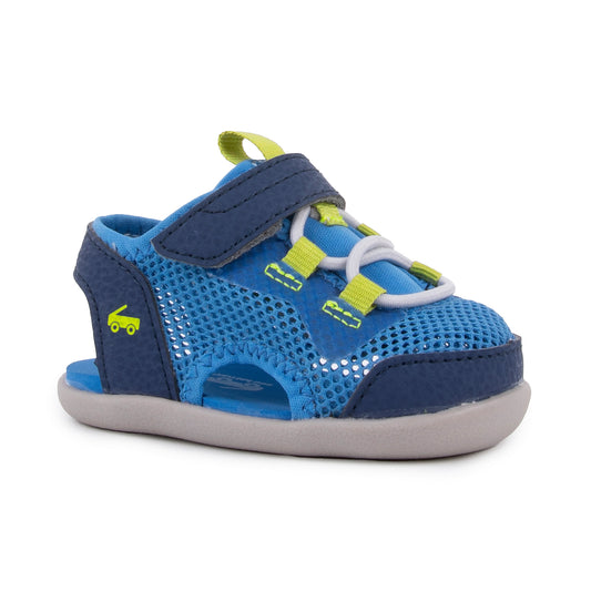 Aven Mini Bold Blue Water Shoes | See Kai Run Baby First Walker Sneakers