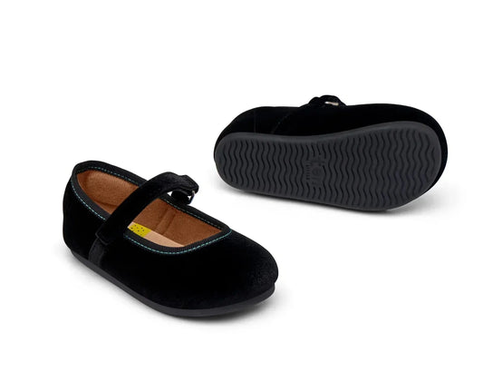 Velvet Ballet Flats