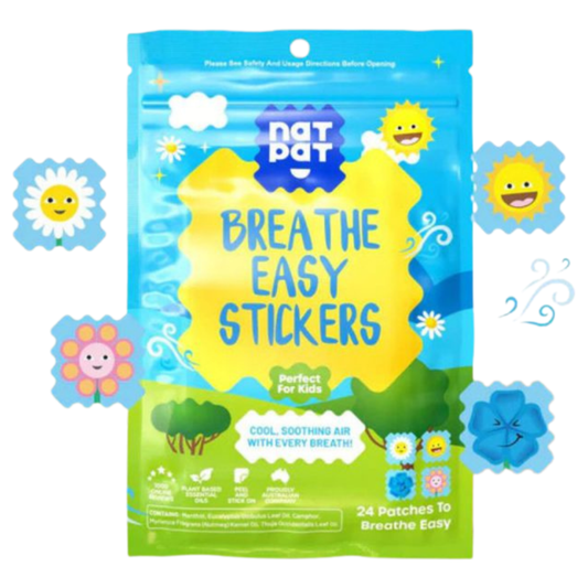 NATPAT Breathe Easy Sticker: Natural Congestion Relief Patch