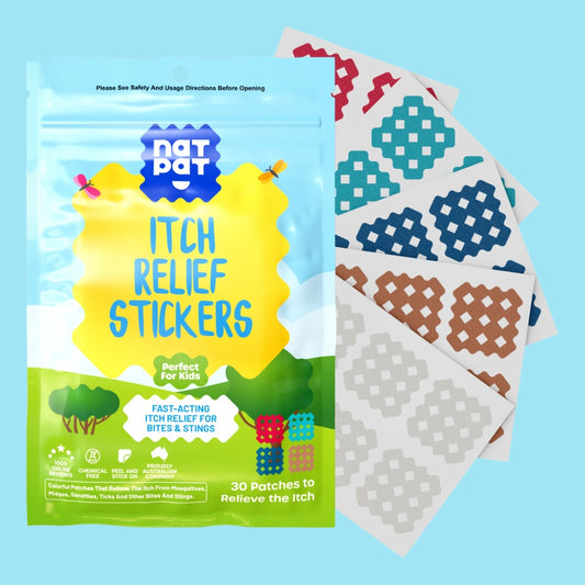 NatPat MagicPatch Bug Bite Relief Stickers | Natural Itch Relief Patches for Kids
