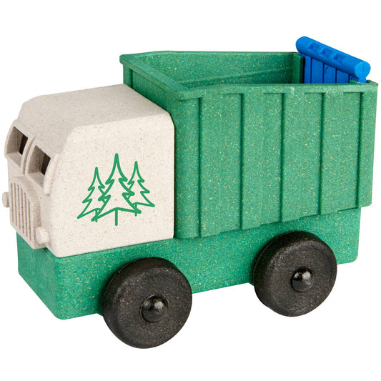 Dump Truck Puzzle (Green) | STEM Buildable Toy Truck for Kids