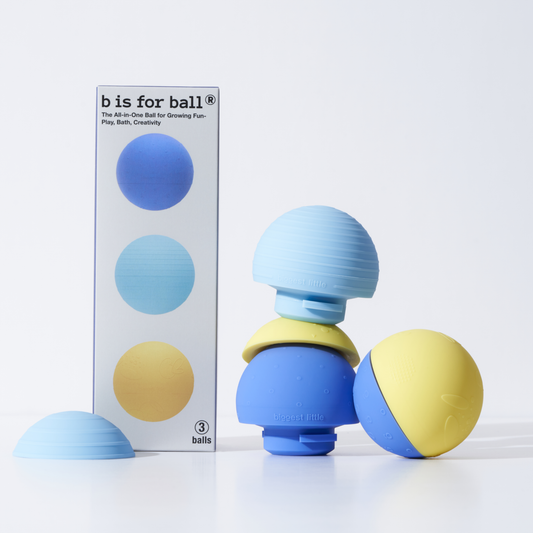 B is for ball® -Newborn 3-Ball Gift Set|Sensory, Bath & Play