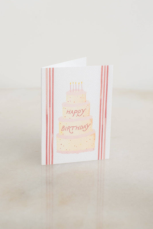 Mini Birthday Cake Card