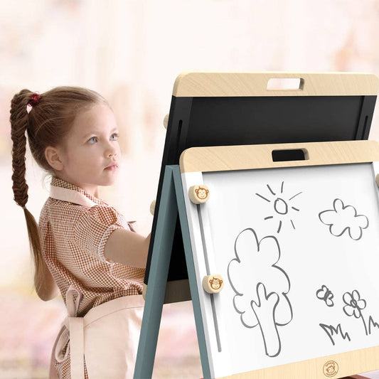 Adjustable Easel | Double-Sided Kids Art Board