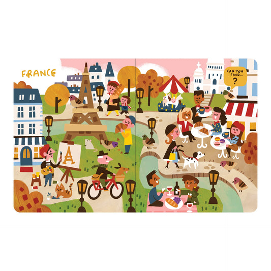Tappi Book - Look and Find: Around the World